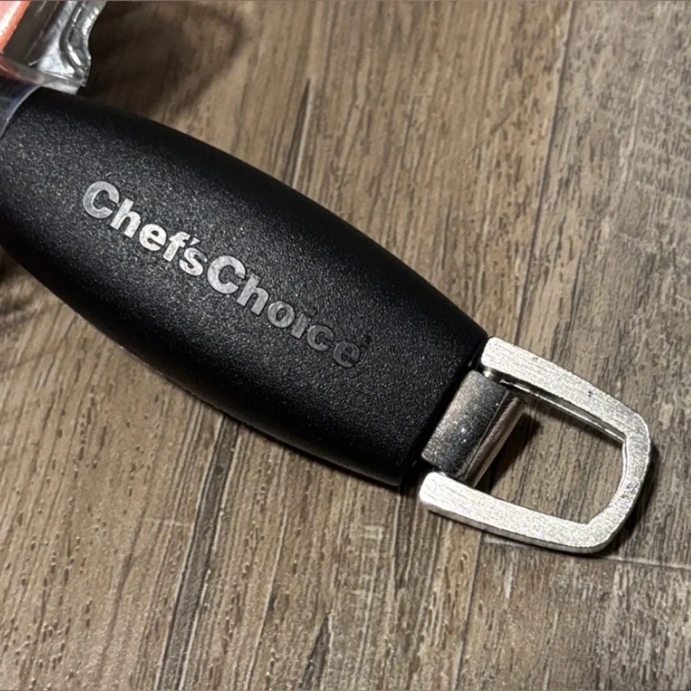 Chef’s Choice Sharpening high carbon steel,oval, realign dull knife sharpener